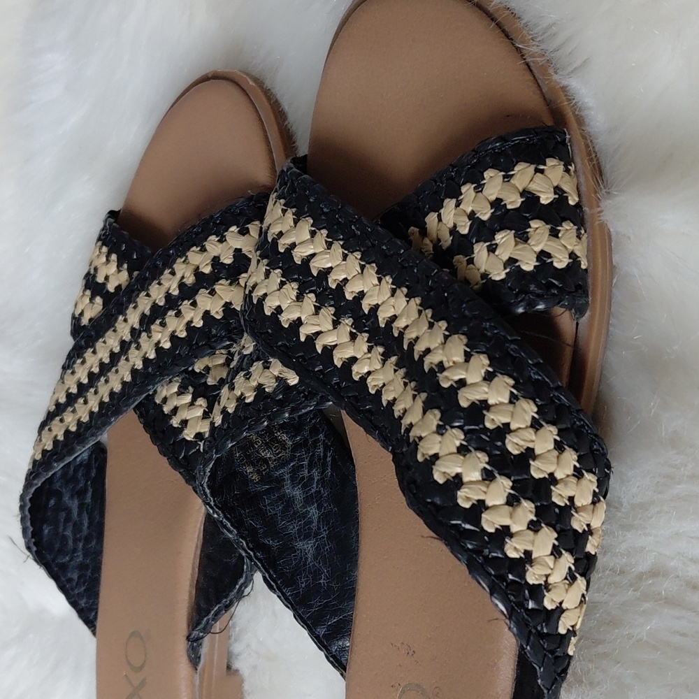 XOXO Melly Flat Sandal Sz 6 - Picture 7 of 11